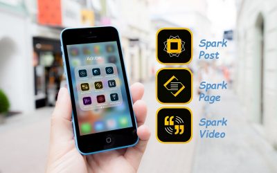 Aplikacje do obróbki zdjęć i video Adobe Spark cz.3