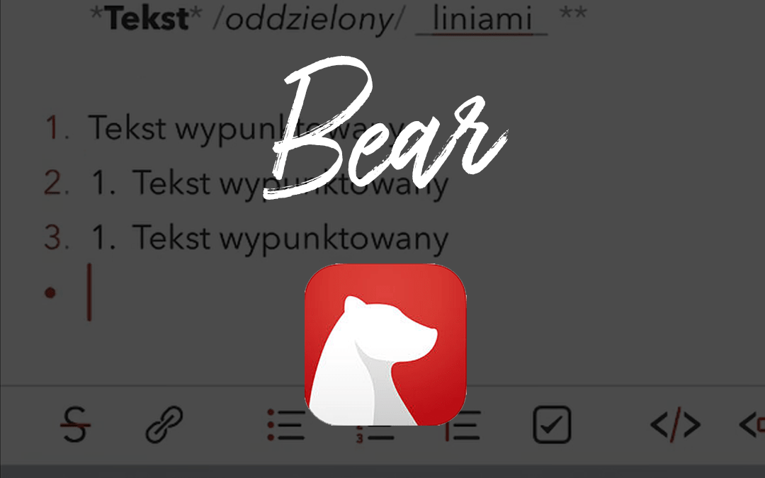 Aplikacja Bear